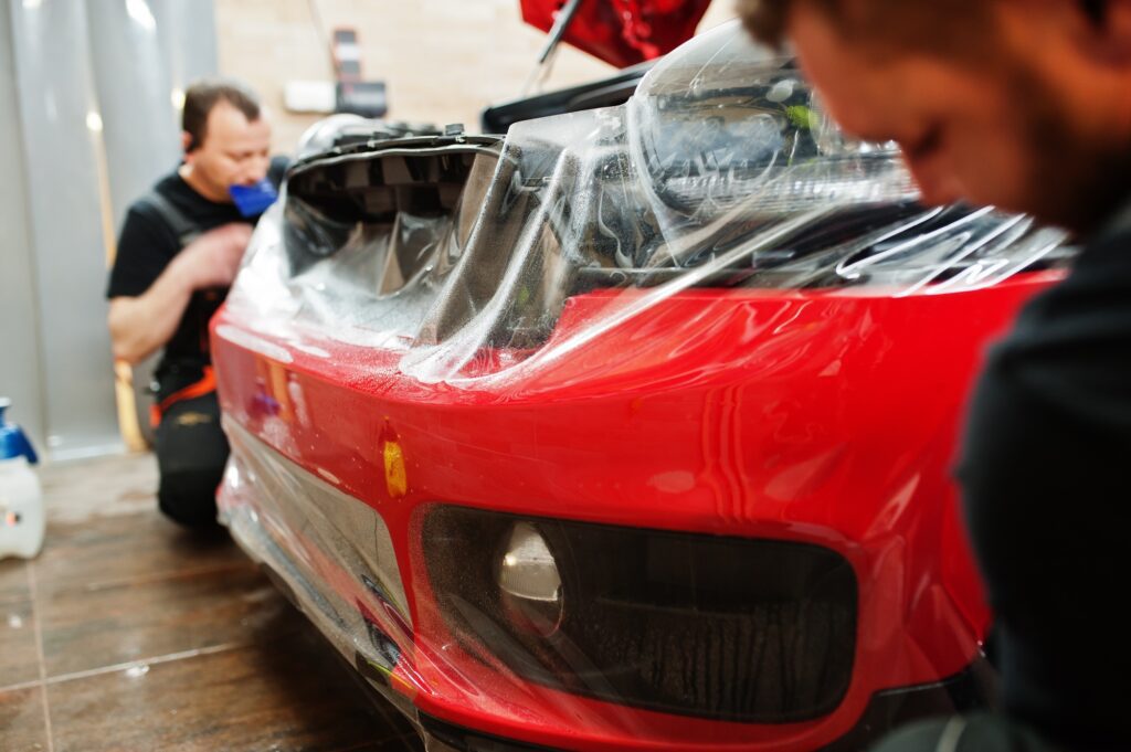 Car protection with special films